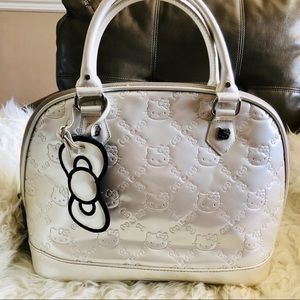 Hello Kitty Embossed Vernis Style Bag